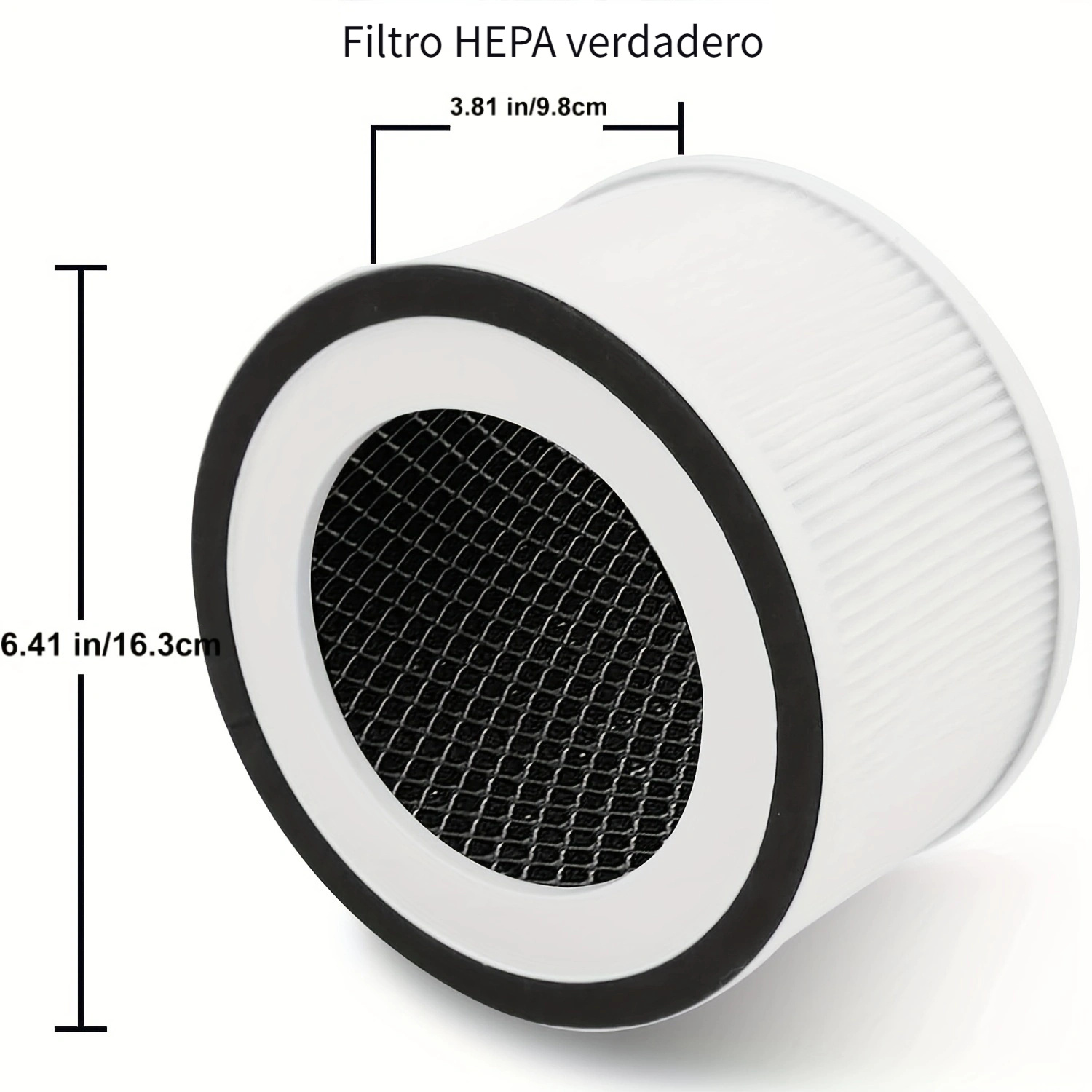 Filtro Kilo True HEPA de 360°3 filtros de repuesto compatibles con  purificador de aire Afloia Kilo/Kilo Pro/MIRO/MIRO Pro, filtro HEPA H13,  paquete de