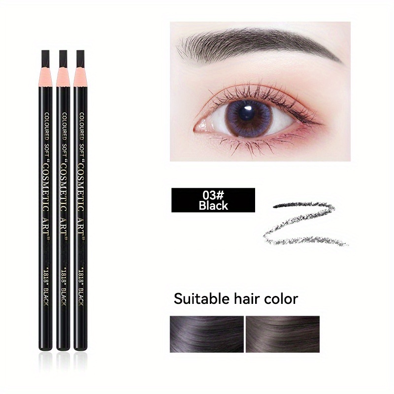 5 Eyebrow Pencil Tear Off Drawstring Waterproof And Sweatproof Makeup
