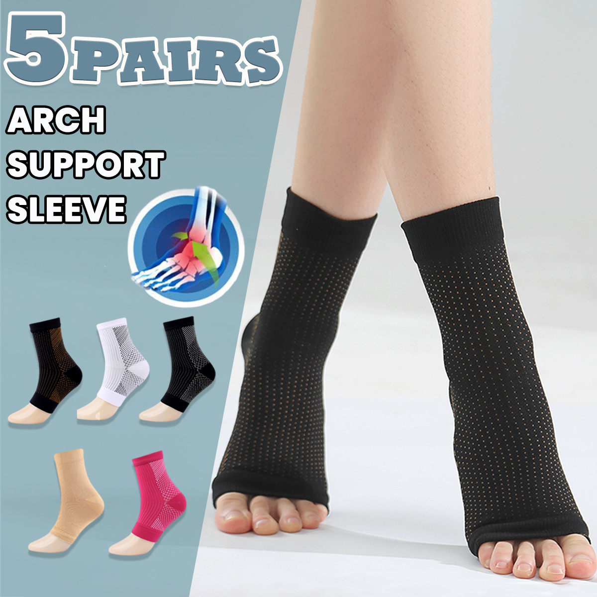  Arch Support, Arch Support Sleeve Brace Compression