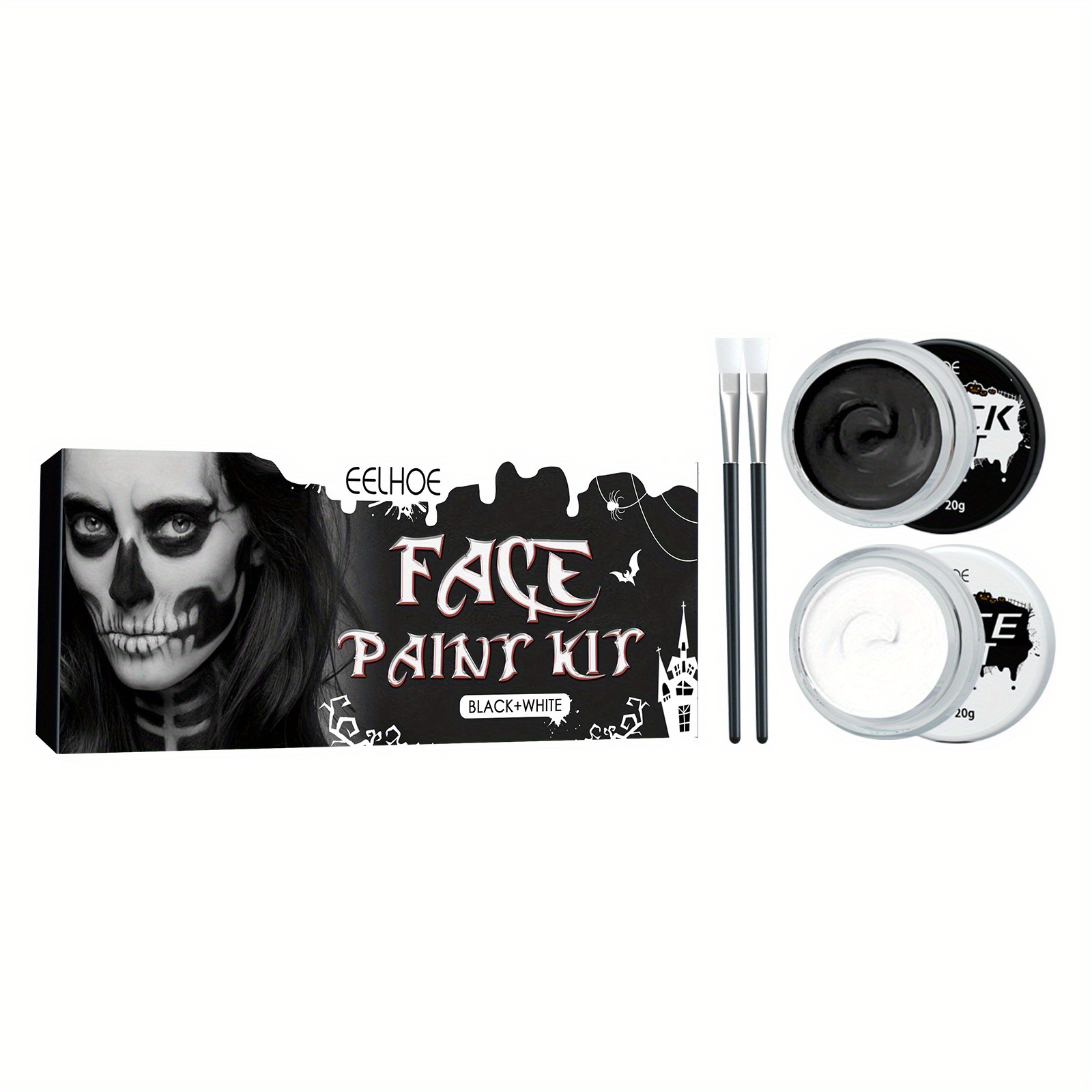 Halloween Face Paint Kit - Halloween Party Kit