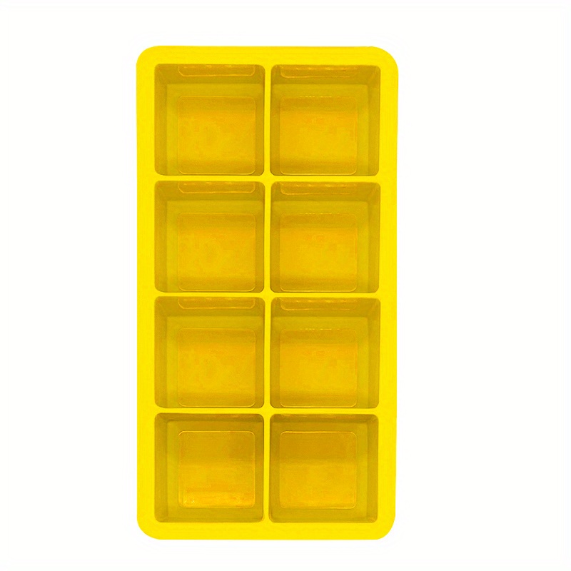 Large Silicone Ice Cube Tray Molds Big Cubes Food Grade - Temu