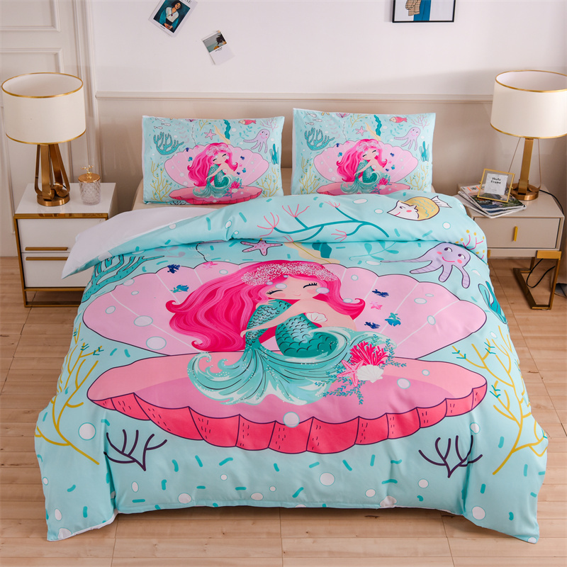 Mermaid deals bed set