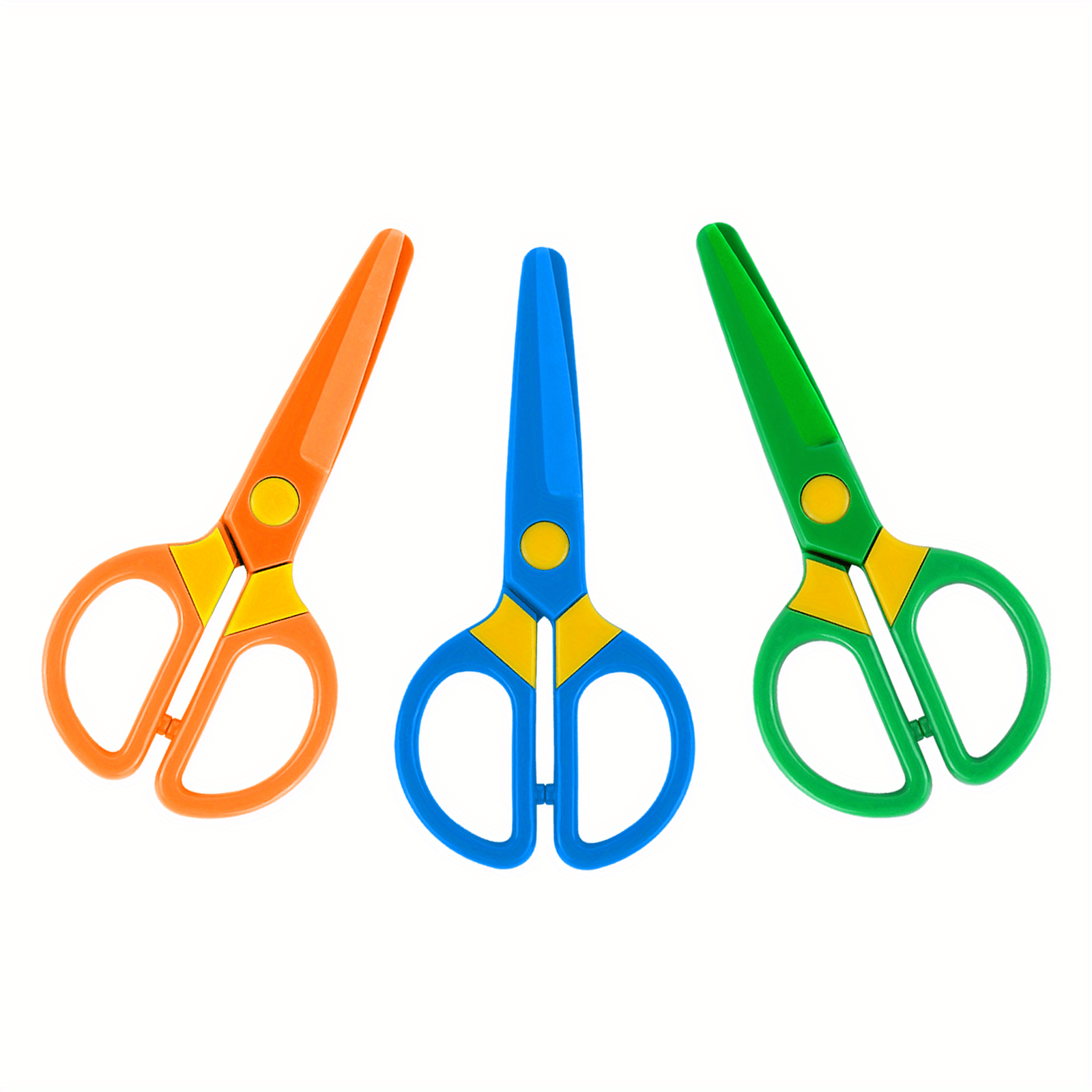 Safe Fun Paper cutting Scissors Anti pinch Design For - Temu