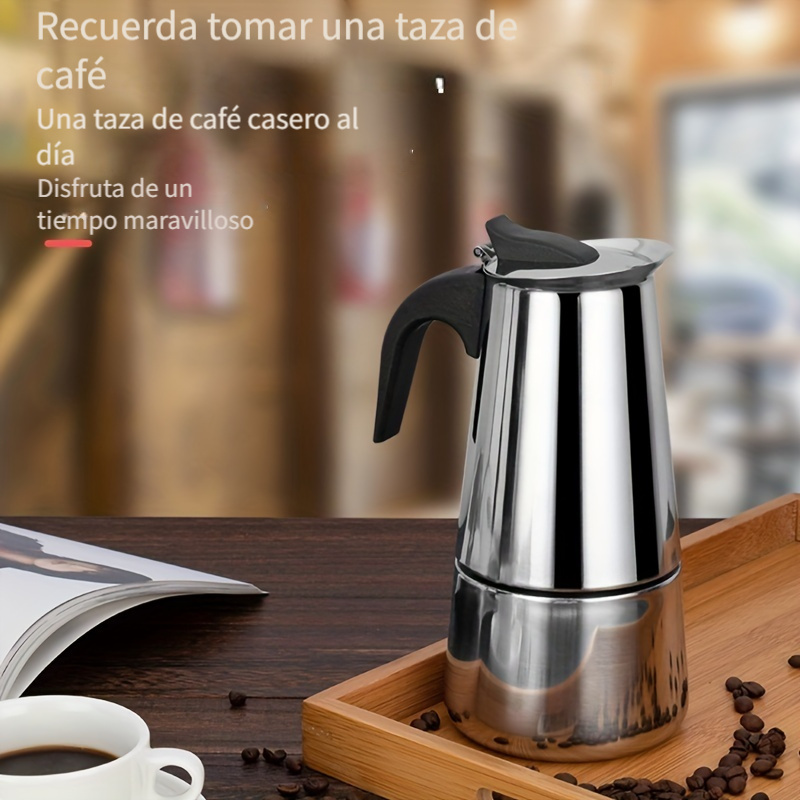 1 Pieza Cafetera Italiana Moka Pot Cafetera Espresso 6 - Temu Mexico