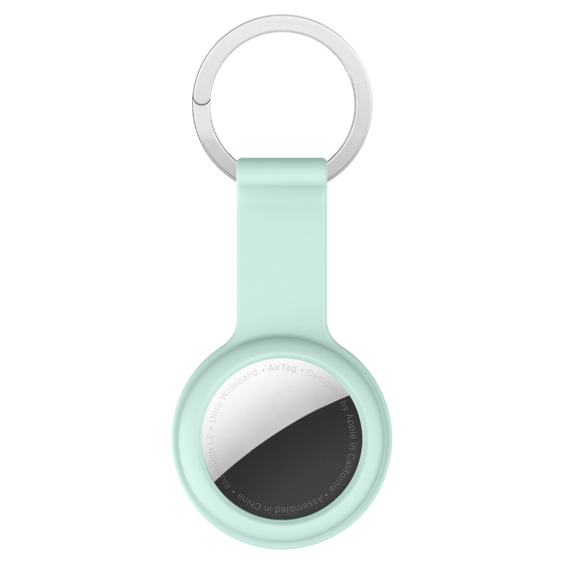 Für Apple AirTag Tracker Halter Edelstahl Metall Ring Schutzhülle Mit Strap  Anti-Verloren Wasserdichte Gerät Mit Keychain - AliExpress