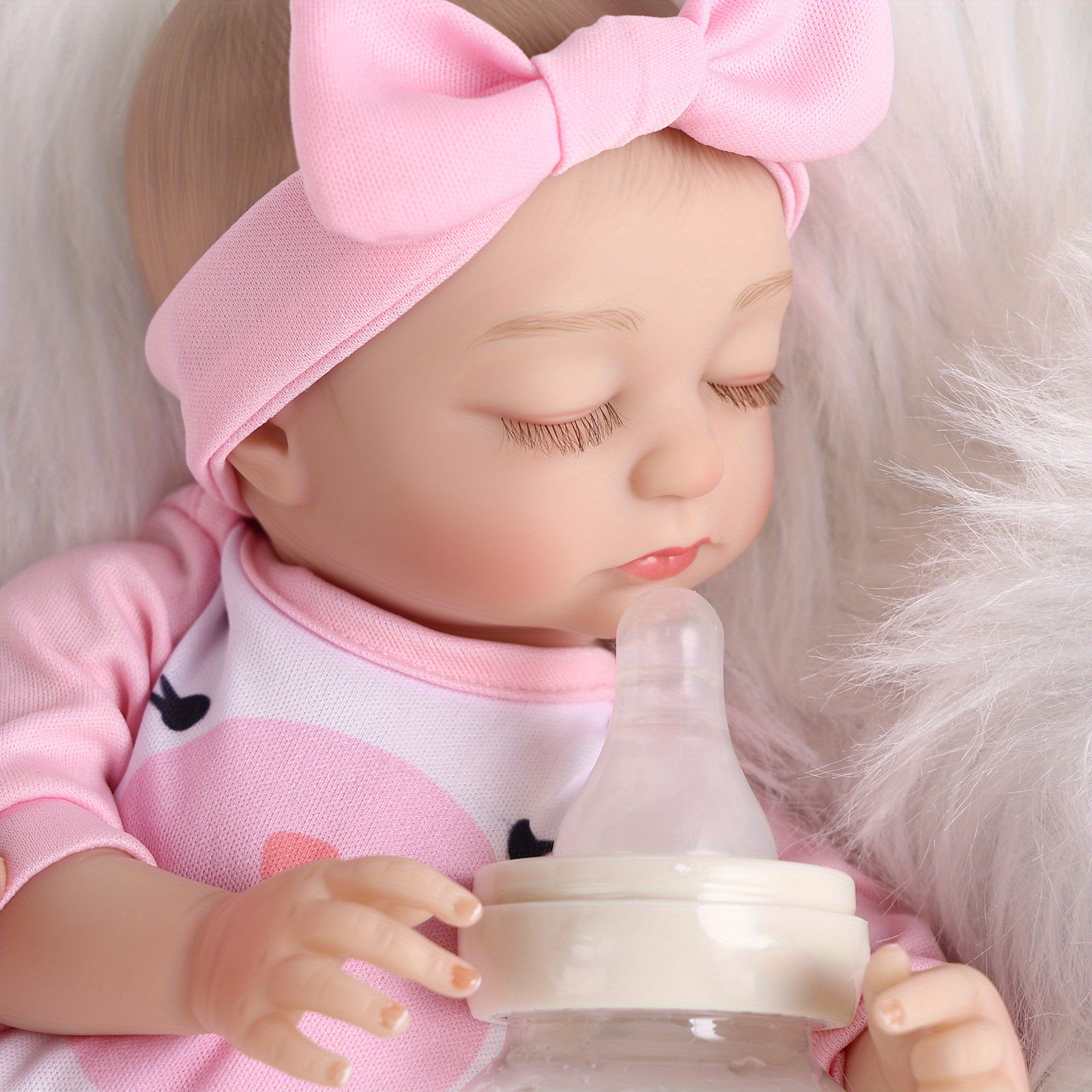 Reborn Baby Dolls, Mini Realistic Lifelike Newborn Full Vinyl Baby Doll,  Open Eyes Newborn Baby Reborn Dolls - Temu United Arab Emirates