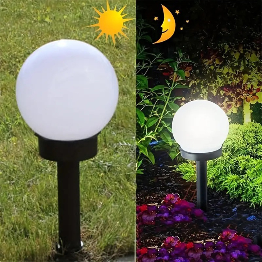 3pcs Luz Enchufe Tierra Led Recargable Solar Blanca Enciende - Temu Chile