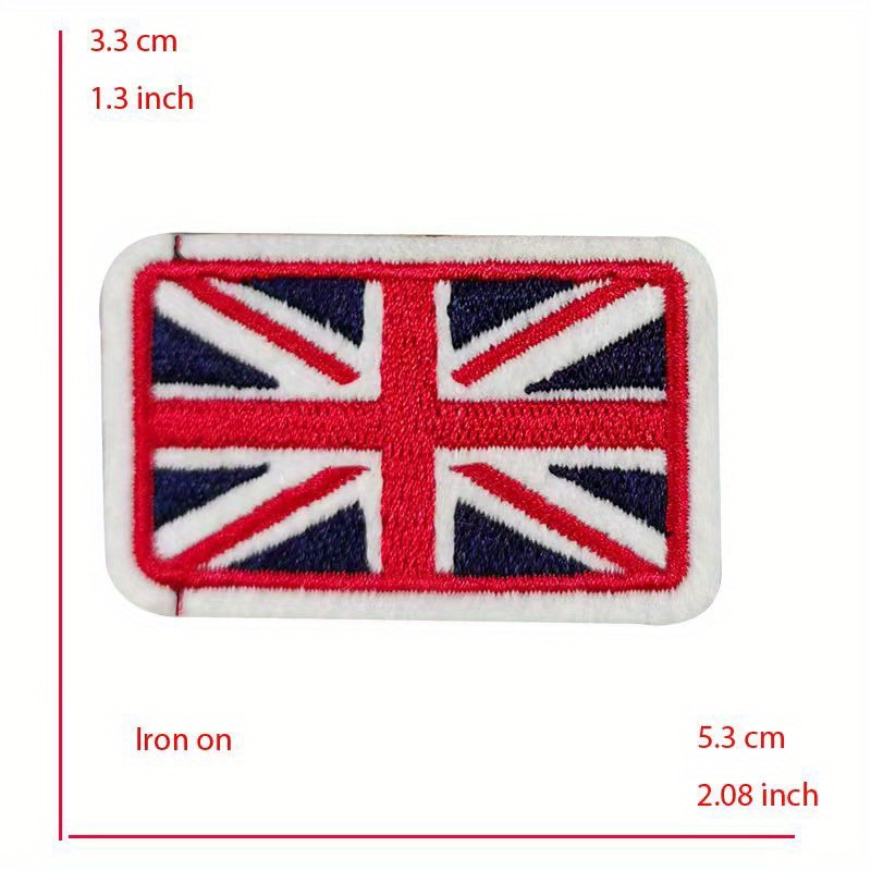 Various British And American Flags With Fashionable - Temu