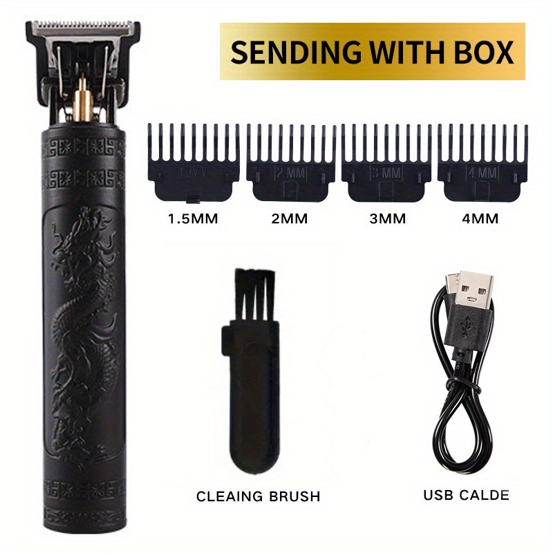 4Pieces Double-Sided Trimmer Shaver Cleaning Brush Clipper Cleaner Brush  Clipper Cleaning Brush for Men 