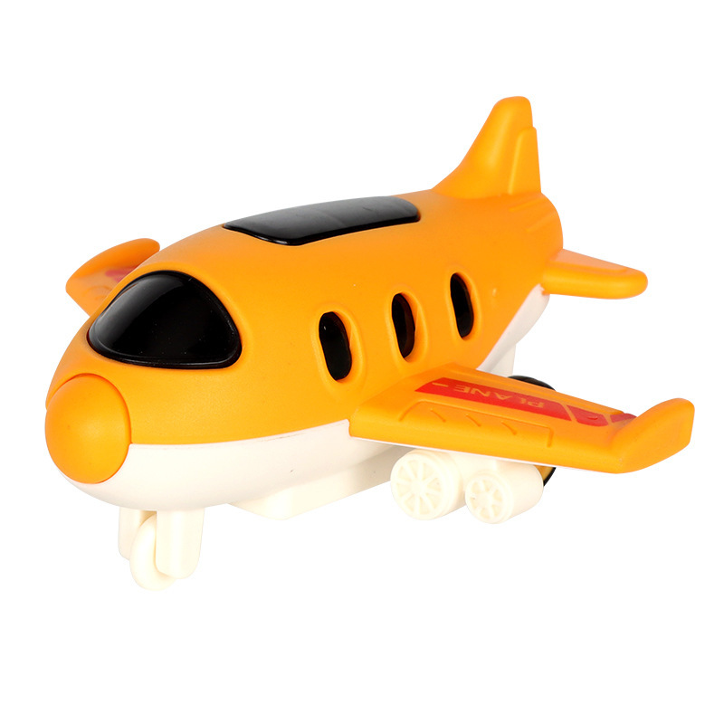 orange airplane toy