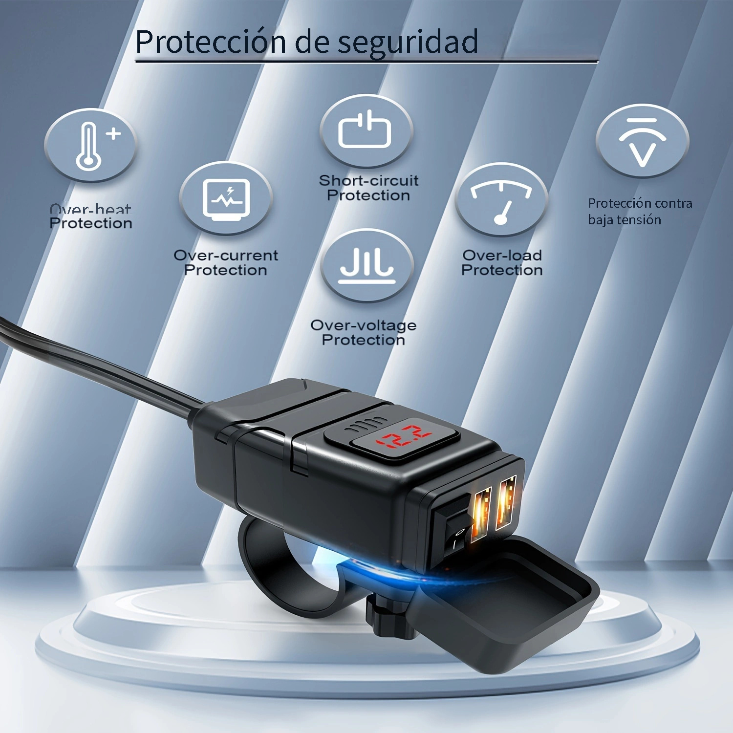 TOMA USB PARA MANILLAR