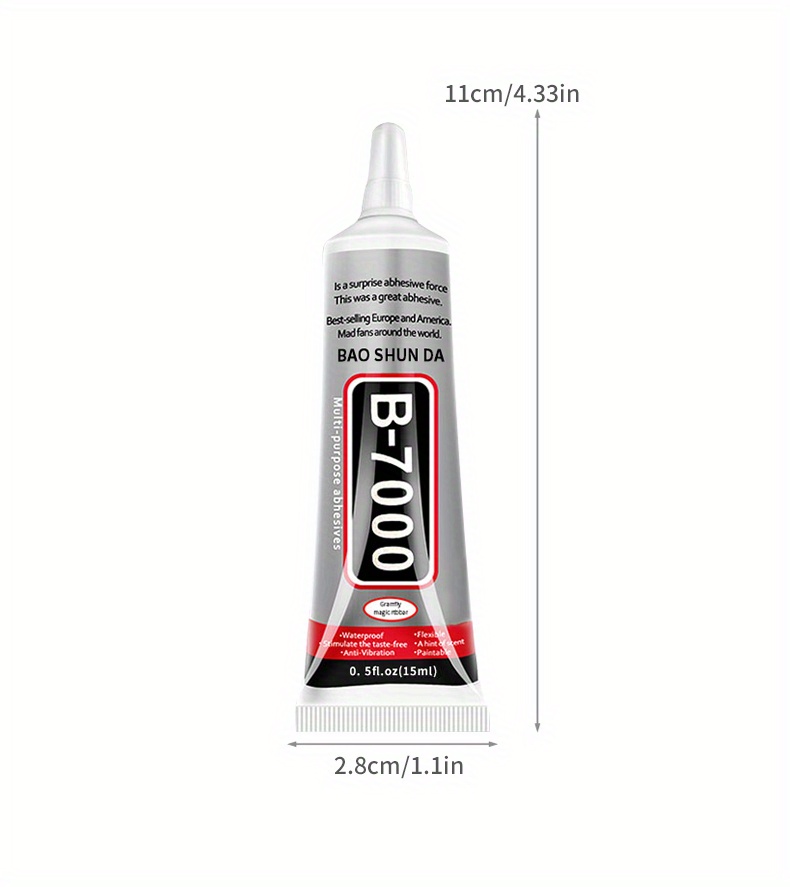 Buy B7000 Clear Transparent Waterproof Adhesive Glue for DIY