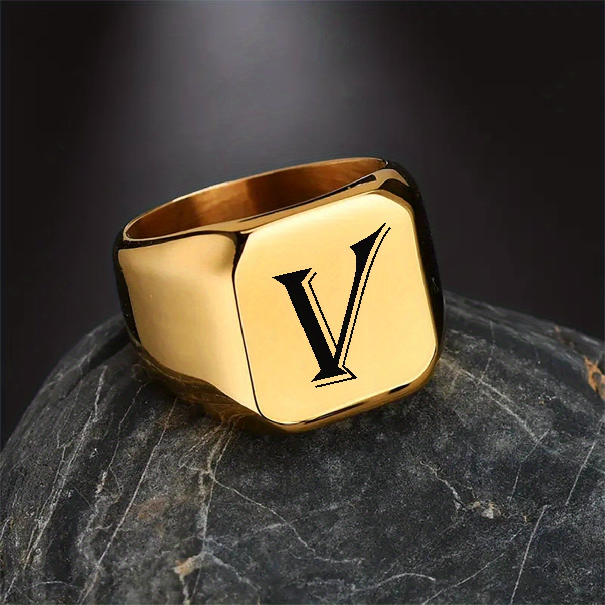 Anillo Louis Vuitton, Mujer Y Hombre Acero Inox, Regalo