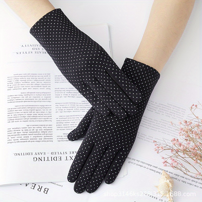 Uv Protective Gloves Sunscreen Womens Driving Gloves Summer Sunscreen Gloves  Are Suitable For Driving Outdoor Riding, Don't Miss These Great Deals