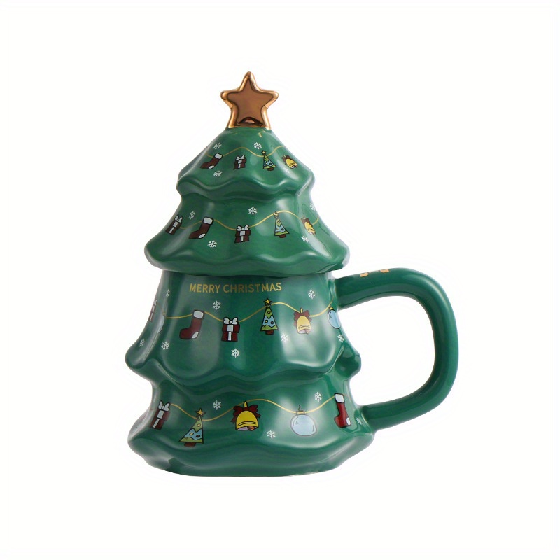 Starbucks Disney Parks Christmas Tree Castle Holiday Ceramic 12oz Coffee Mug