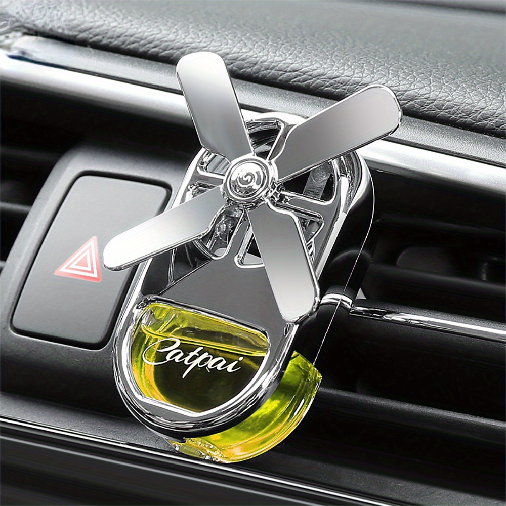 1pc New Unique Car Air Conditioning Air Freshener Scent Car Decor 0.34oz  Liquid Car Perfume Easy To Install For Car