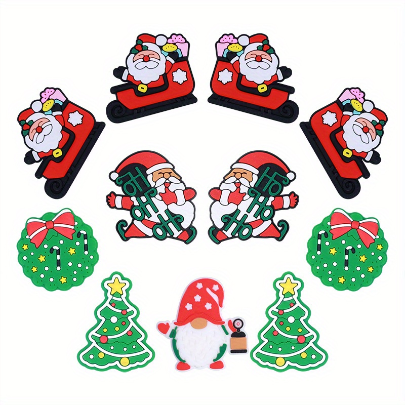 Silicone Focal Beads Christmas For Pens Characters Xmas Silicone Focal Beads,  Christmas Silicone Beads For Keychain Making Necklace Bracelet Lanyard  Making - Temu United Kingdom