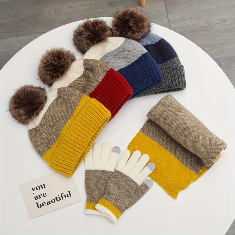 Bufandas, guantes y otras prendas térmicas para resistir al frío invernal