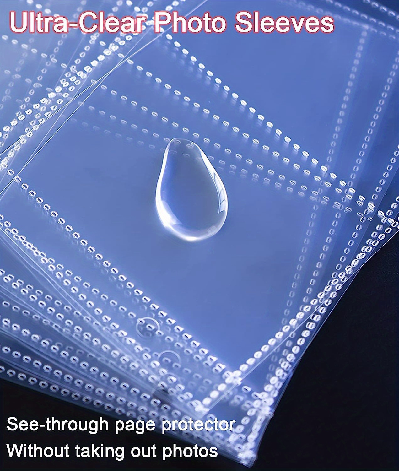 120 Pockets 2.5x3.5”photocard Sleeves For A5 6 Ring Temu