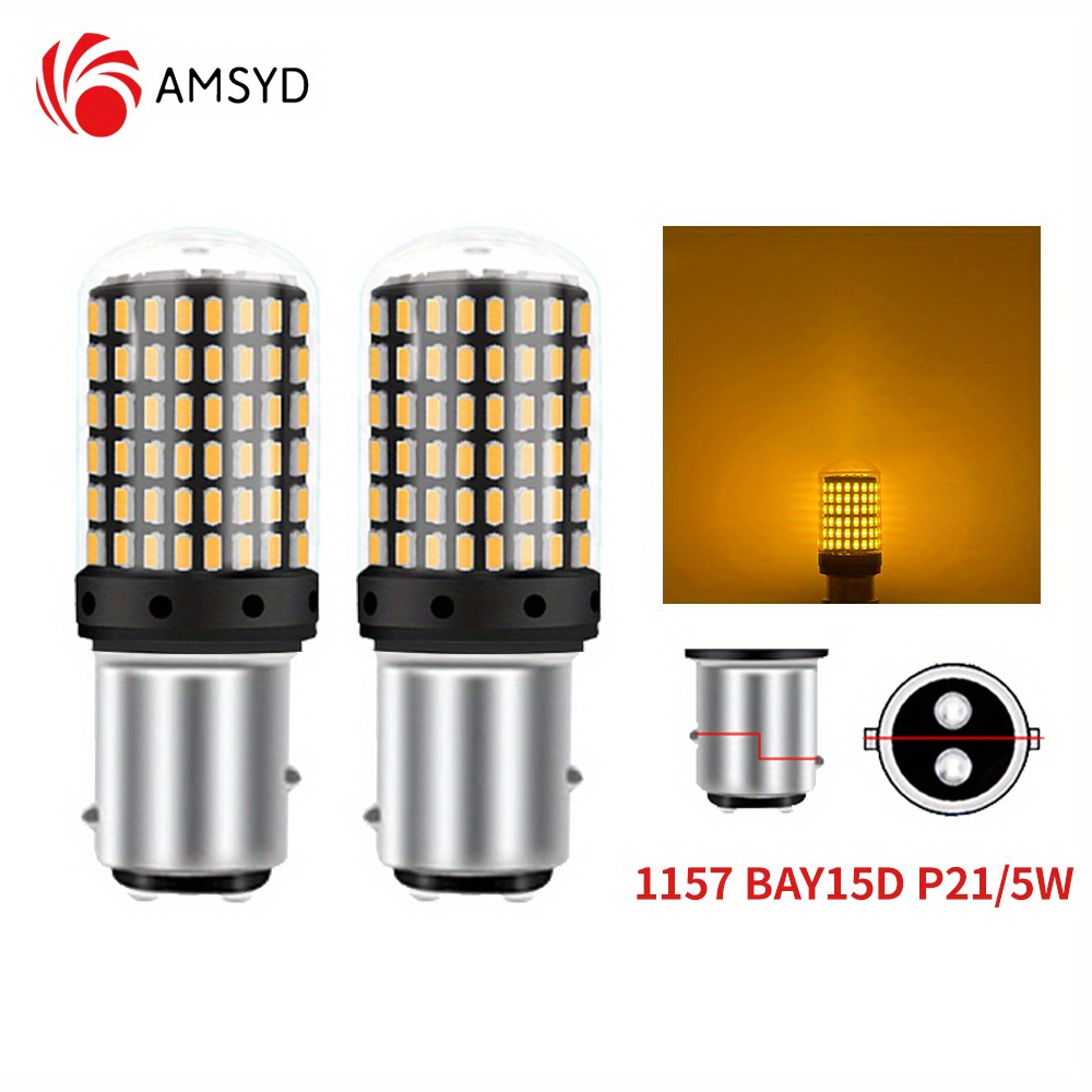 Generic 23W P21W LED CANBUS 2500Lm PY21W Error Free BA15S T20 7440 W21W  1156 BAU15S 7443 P21/5W No Hyper Flash 12V Turn Signal Lamp @ Best Price  Online