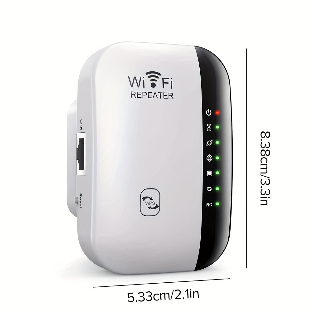 Wireless WiFi Repeater Extender 300Mbps 802.11N Booster Amplifier Access  Point