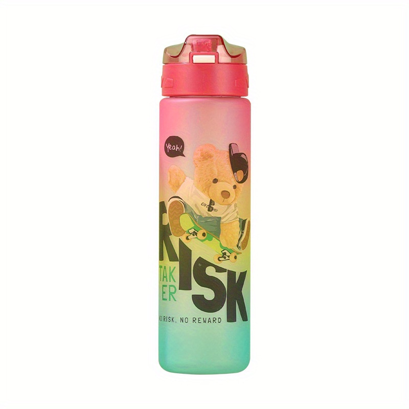 Water Bottles With Protective Sleeve Sports Motivational - Temu