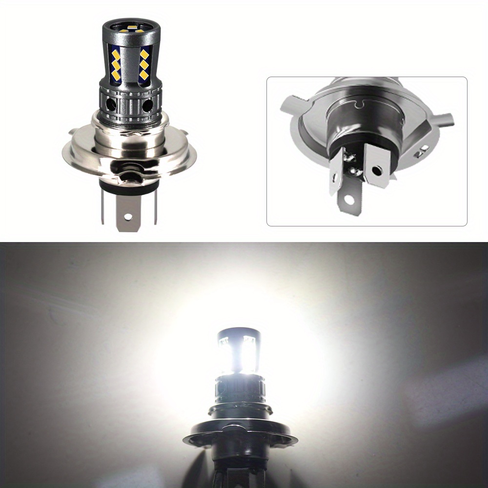 Bombilla de faro LED H1 6000k luz alta y baja 100w luces antiniebla de alto  brillo blanco, 2 piezas TUNC Sencillez