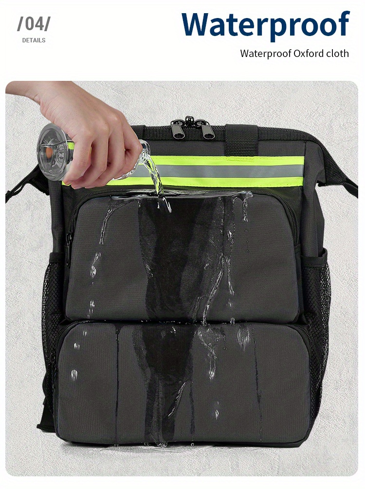 Tool Backpack For Men Hvac Tool Bag Backpack Electricians - Temu
