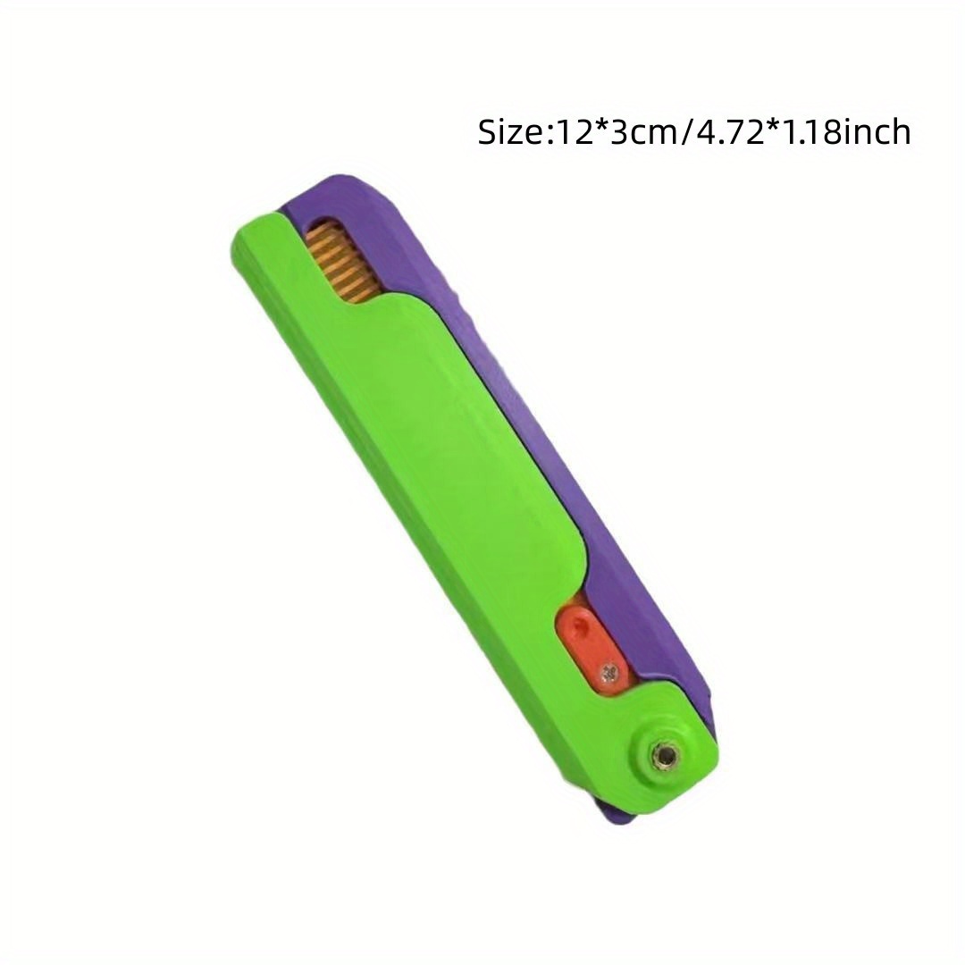 3D Gravity Knife Decompression Smell Toy Printing Radish Knife