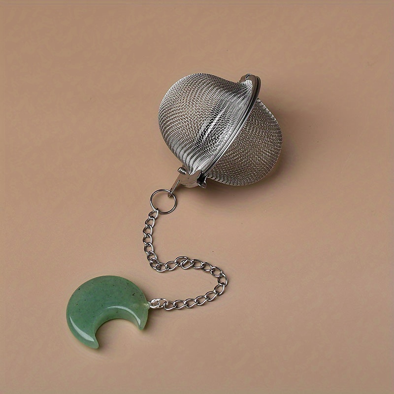 Raw Crystal Tea Infuser Loose Leaf Tea Steeper Cute Tea Strainer