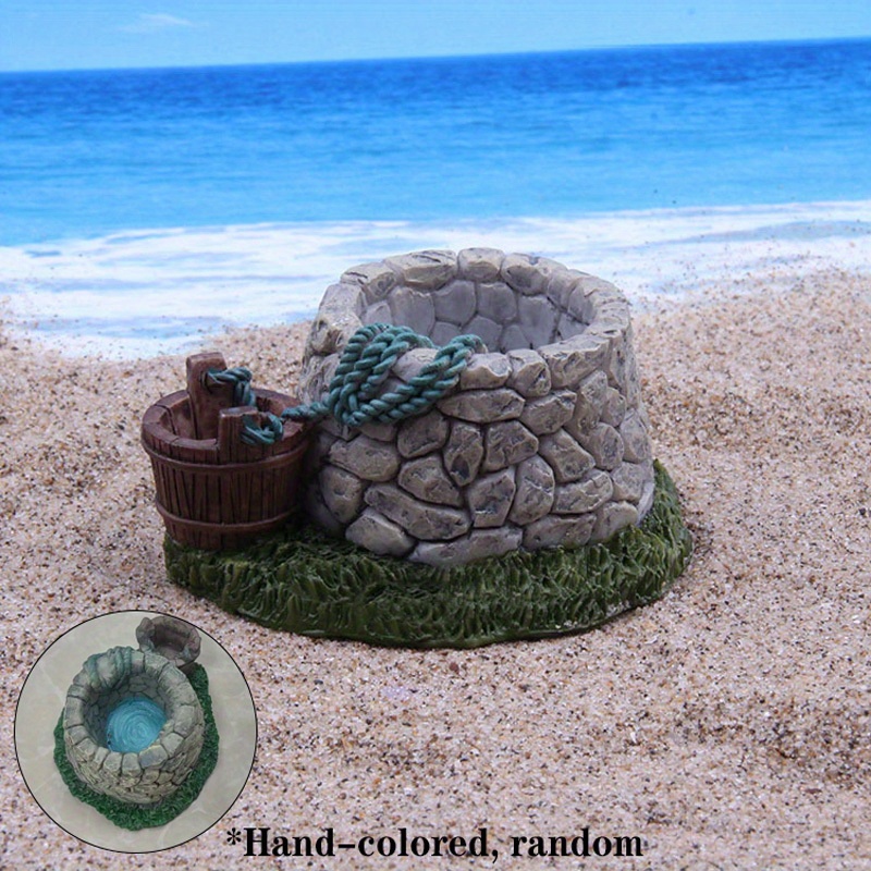 Stone Well: Enhance Aquarium A Unique Landscaping Decoration