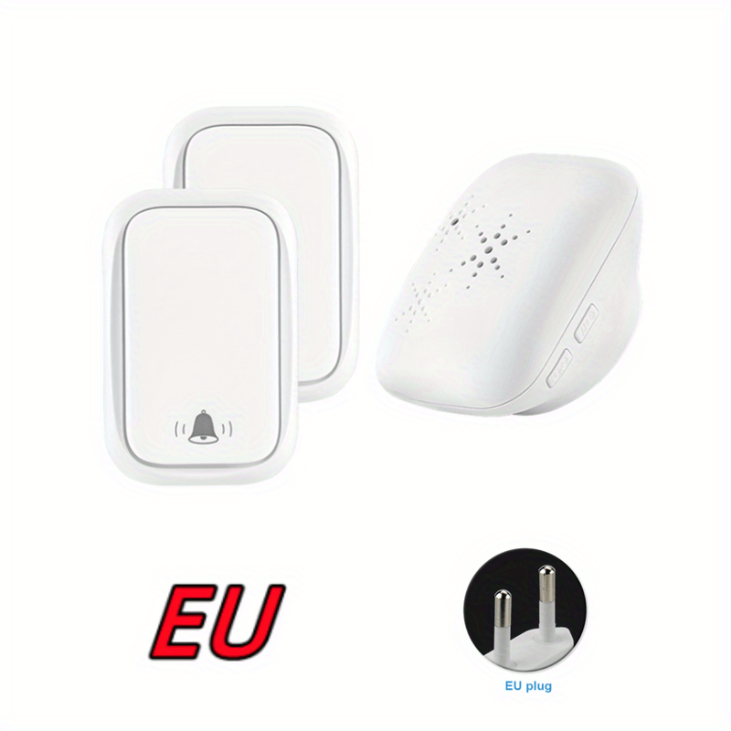 1 Campanello Wireless Autoalimentato Plug in Senza Batteria - Temu Italy