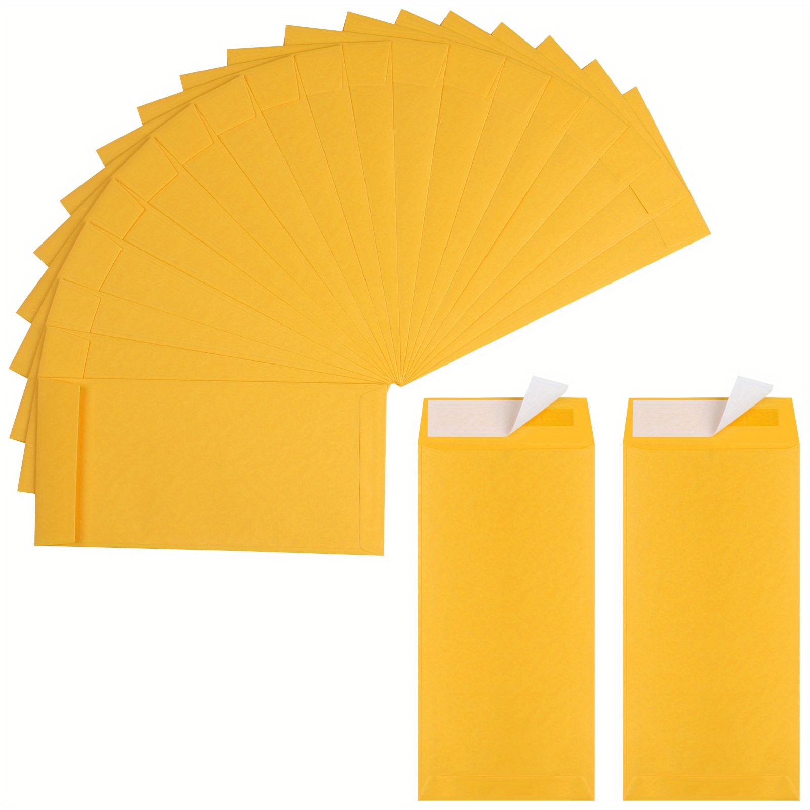 TEMU Cash Envelopes-120 Envelopes Money Saving Challenge, 3.2x6.6inch Money Envelopes For Cash, Brown Saving Envelopes, Cash Envelopes For Budgeting,