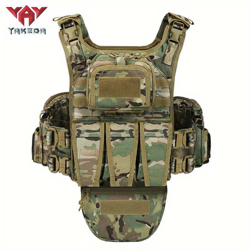 Tactical Vest Men Adjustable Quick Release Breathable - Temu Australia
