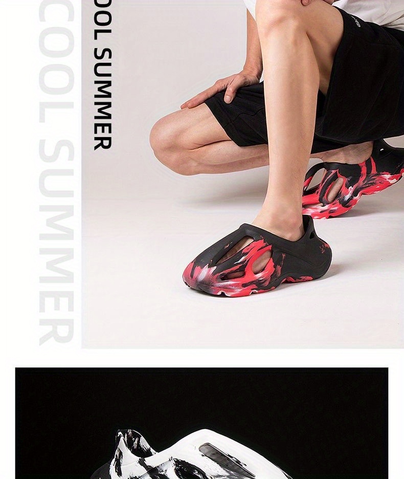 Mens Eva Sandals Casual Non Slip Shoes Open Toe Shoes Outdoor Beach