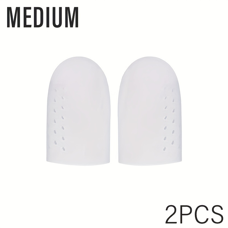Toe Caps With Closed Ends And Holes
