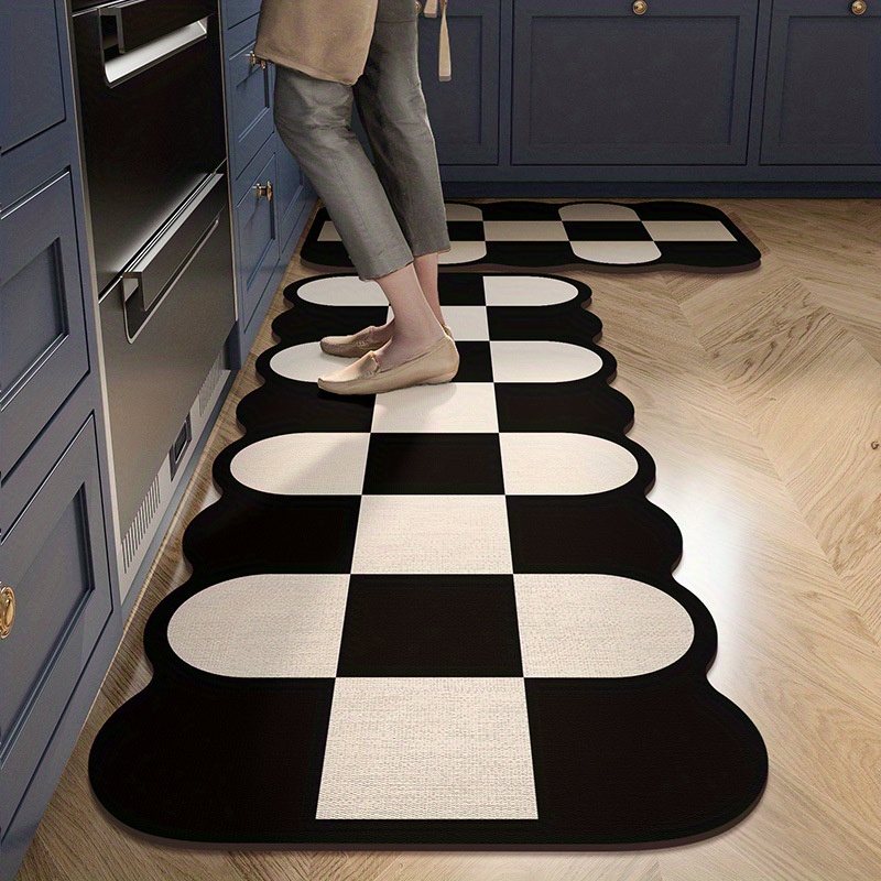 Diatomaceous Mud Floor Mat, Anti Slip And Dirt Resistant Entry Corridor Mat,  Household Bedroom Bathroom Door Mat, Room Decor - Temu