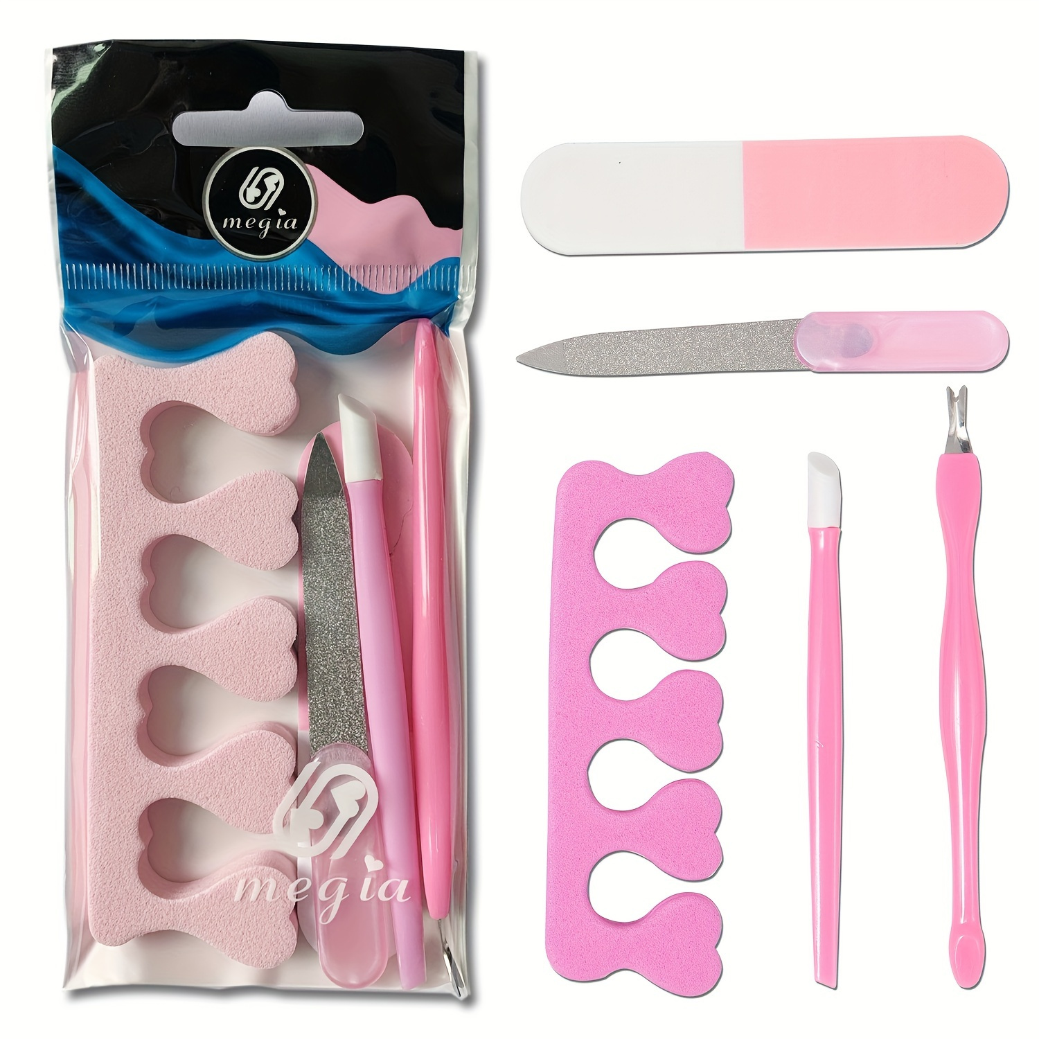 Lick 18 in 1 Stainless Steel Manicure Pedicure Kit | Sugatra