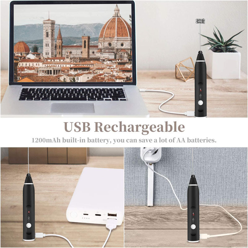 Utensili Uova Montalatte Elettrici Frullatore Wireless Portatile Mini USB  Macchina Caffè Frusta Mixer Cappuccino Frusta Panna Cibo 230901 Da 23,07 €