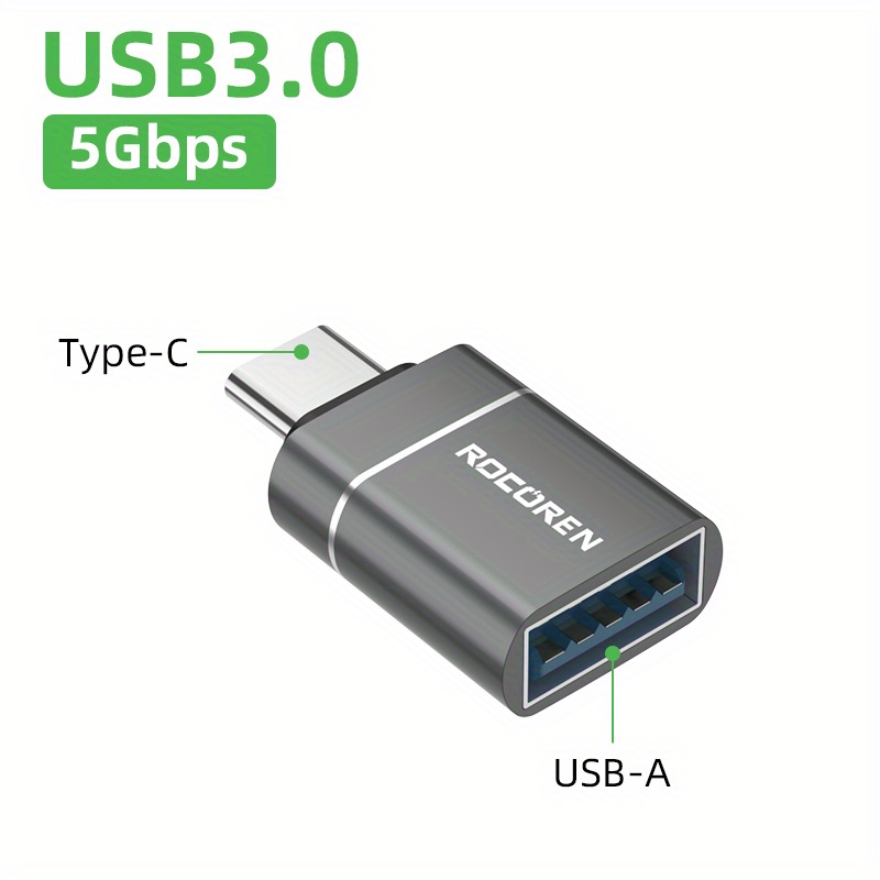 USB C to USB OTG Adapter USB 3.0 2.0 Type-C OTG Data Cable Connector for  Samsung GalaxyS 10 MacBook Pro USB C Adapter