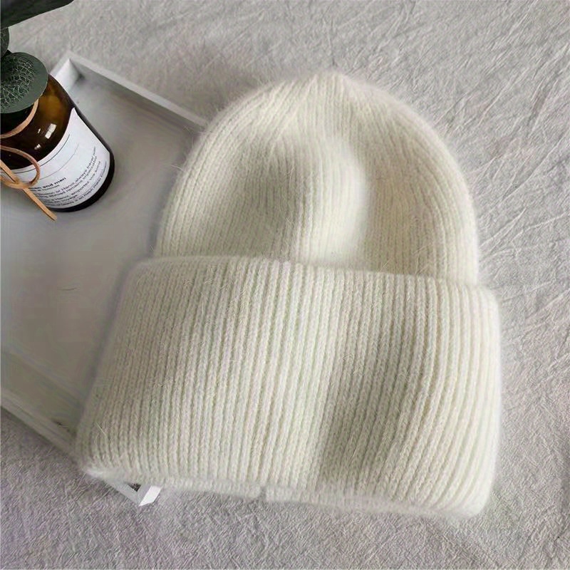 Gorro Punto Invierno Suave Cálido Unisex Dobladillo En Colores - Joyería  Accesorios - Temu Mexico