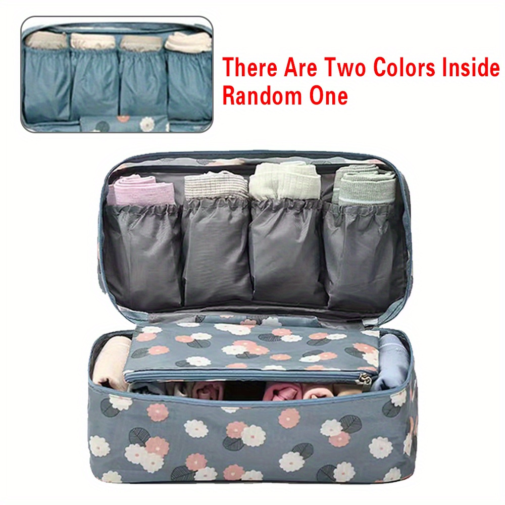 Travel Home Organizer Zip Bag Case Portable Bra Storage Bag