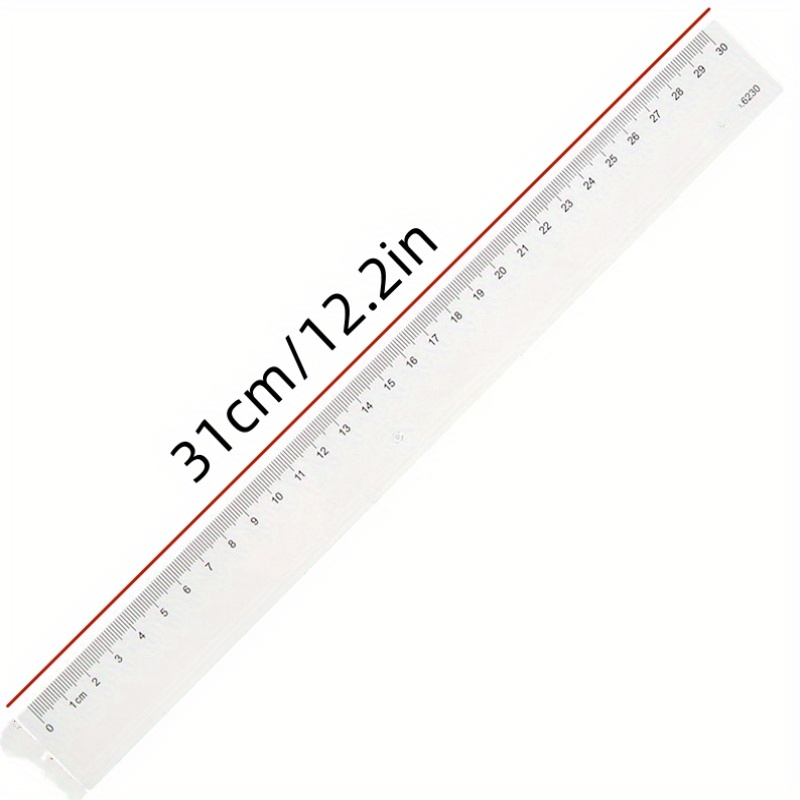 High Quality 60cm Transparent Plastic Ruler for Drawing and