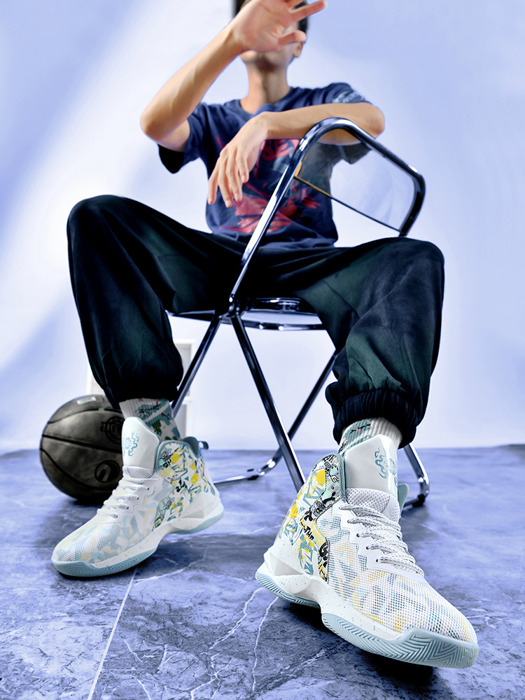 Zapatillas De Baloncesto Aire Libre Y Deporte Transpirables Casual Lace Up  Zapatos Gimnasio Correr Asfalto Sneakers, Zapatillas Basket Malla Ligero Y  Comodo Deportivas Hombre : : Moda