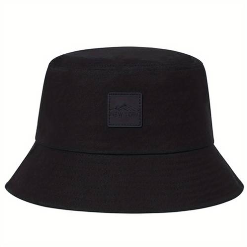 1 mens logo adjustable outdoor casual bucket hat suitable for spring and autumn travel and beach parties