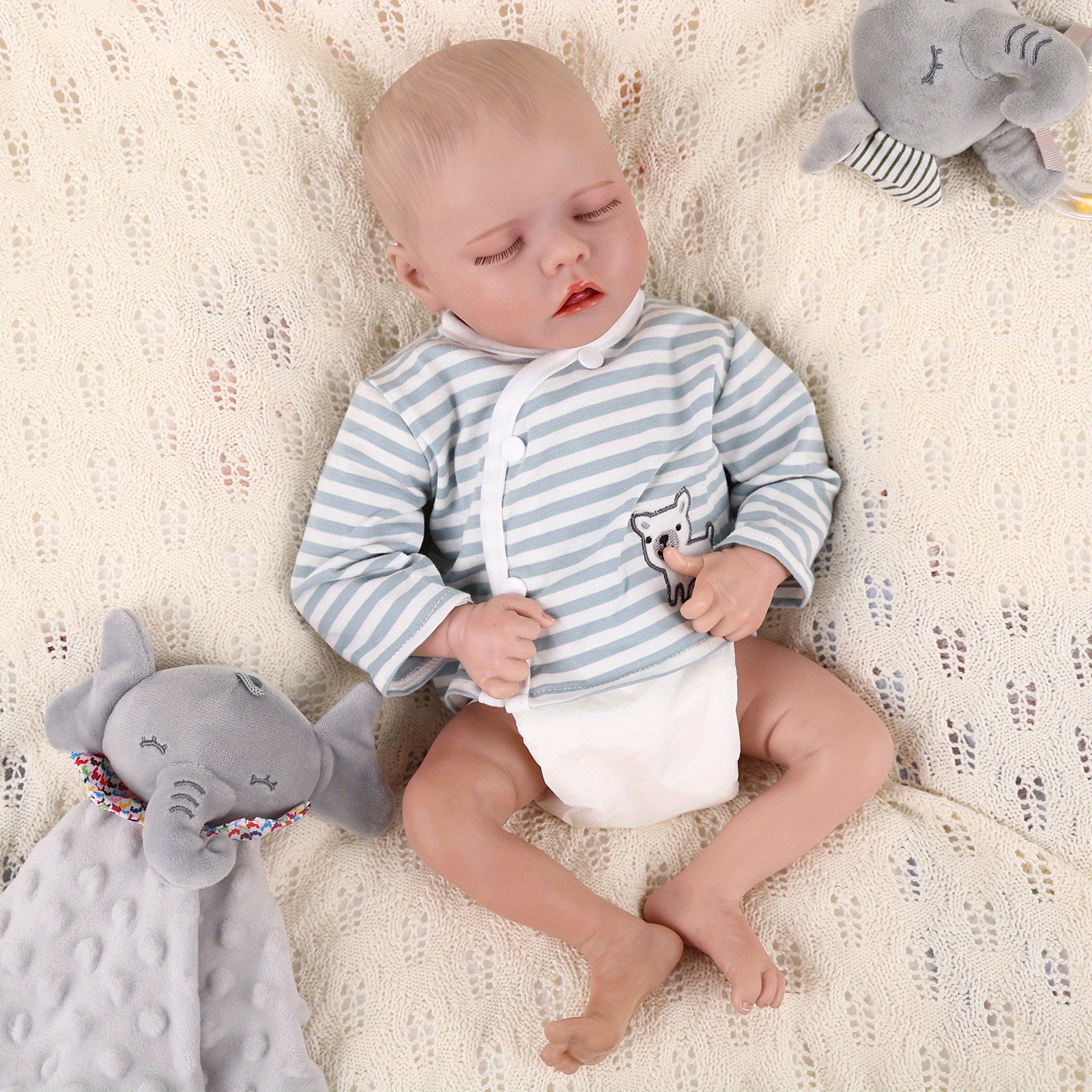 Sleeping Cuddle Therapy Realistic Reborn Baby Doll Cheap That Looks Real  Gift For Little Girl Lifelike Soft Vinyl Realistic Newborn Baby Doll,  Halloween/thanksgiving Day/christmas Gift - Temu