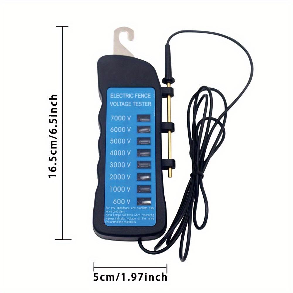 Vérificateur (testeur) pour clôture électrique à 4 témoins de AKO