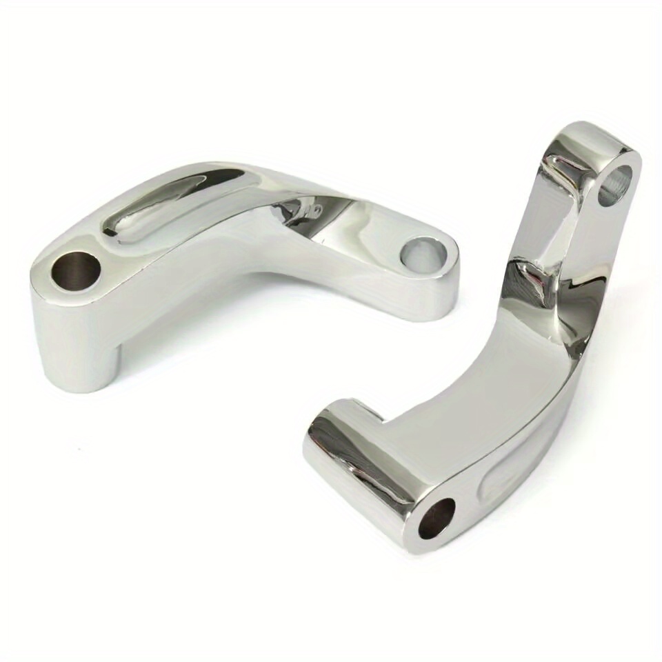 TEMU Motorcycle Aluminum Mirror Riser Relocation Extension Adapter For Cvo Softail Fxdwg Fxstb