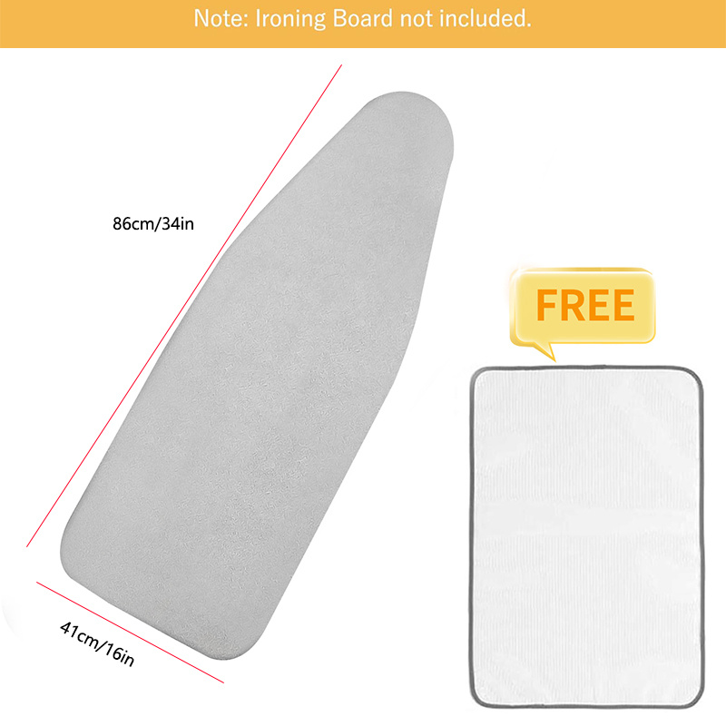 Travel-quilters pad 14x 27 Ironing Board Cover – Miracle Ironing