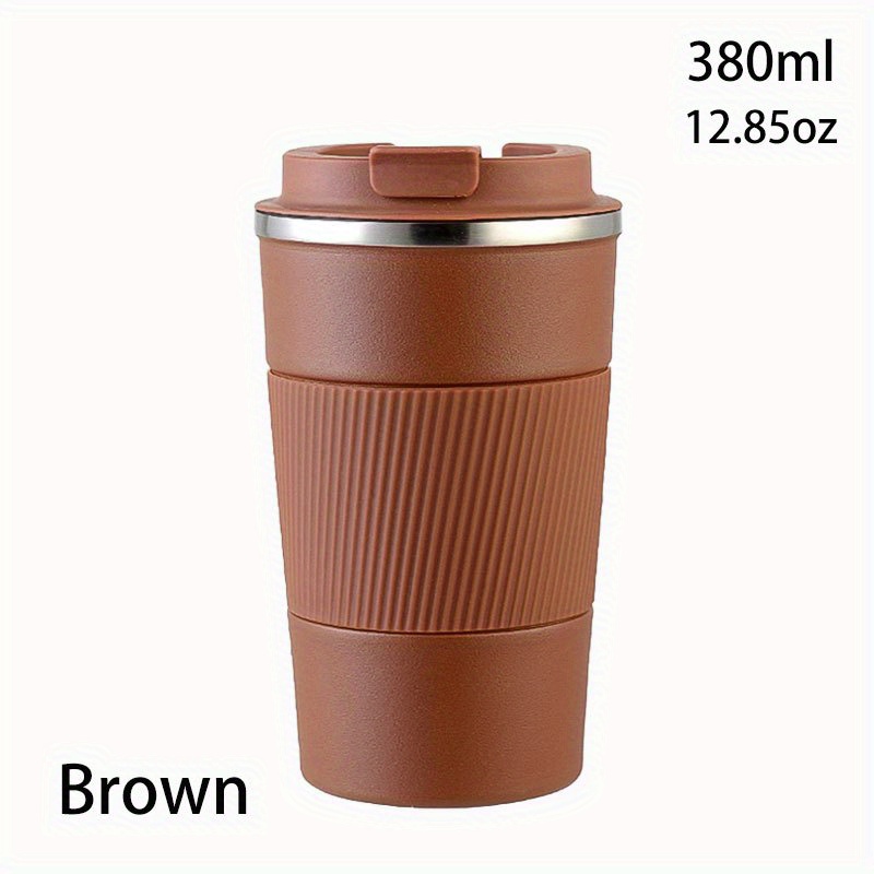 17 oz Travel Coffee Mug, Vacuum Insulated Coffee Travel Mug Spill Proof  with Lid, Reusable Coffee Tumbler for Keep Hot/Ice Coffee,Tea and Beer, Car